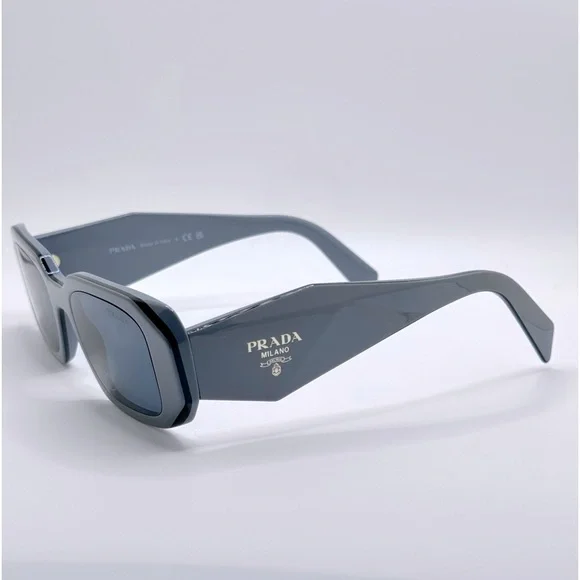 Prada - Sunglasses Symbole PR17WS - Marble Grey / Black, NIB 49-20-145 - Picture 5 of 16